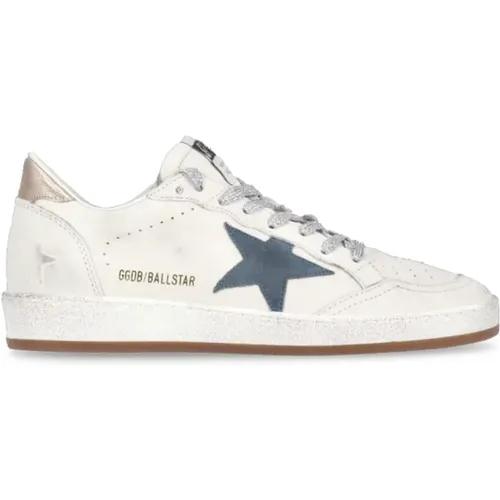 Weiße Sneakers mit Sternenlogo , Damen, Größe: 36 EU - Golden Goose - Modalova