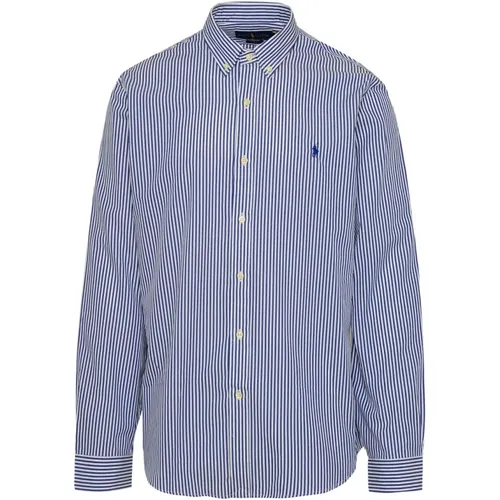 Striped Cotton Shirt , male, Sizes: L, S - Polo Ralph Lauren - Modalova