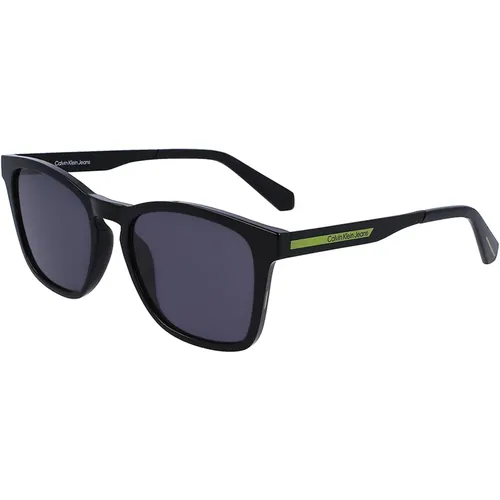 Sunglasses Ckj22642S-001 , male, Sizes: ONE SIZE, 53 MM - Calvin Klein - Modalova