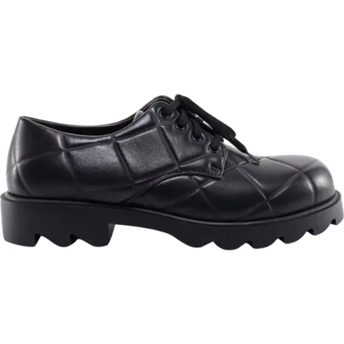 Laced Shoes , male, Sizes: 9 1/2 UK - Bottega Veneta - Modalova