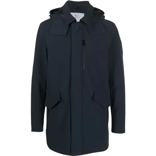 Blaue Parka Jacke für Männer - Woolrich - Modalova