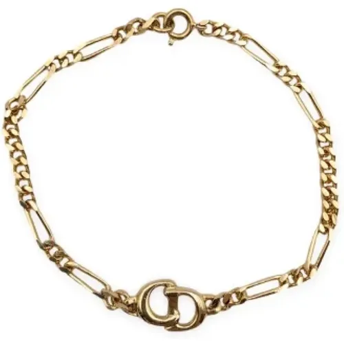 Pre-owned Metal bracelets , female, Sizes: ONE SIZE - Dior Vintage - Modalova