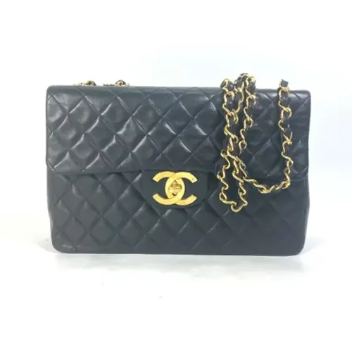 Pre-owned Leather chanel-bags , female, Sizes: ONE SIZE - Chanel Vintage - Modalova