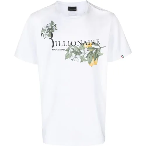 T-shirt Round Neck SS , male, Sizes: 3XL - Billionaire - Modalova