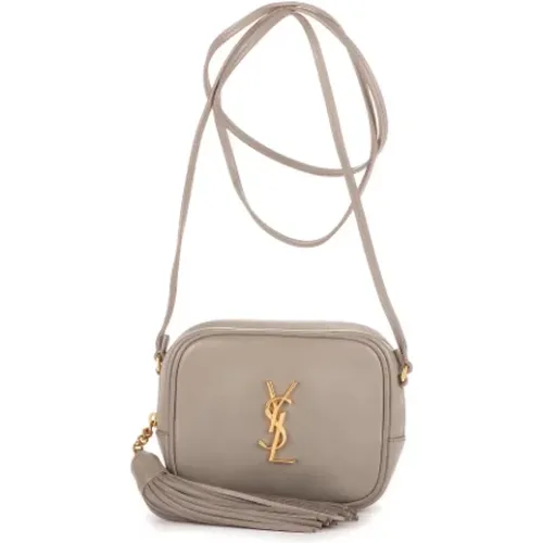 Pre-owned Leather shoulder-bags , female, Sizes: ONE SIZE - Yves Saint Laurent Vintage - Modalova