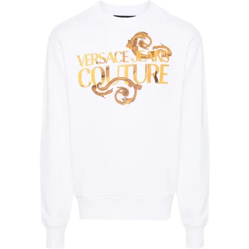 Graphic Sweaters , male, Sizes: M, S, XL - Versace Jeans Couture - Modalova