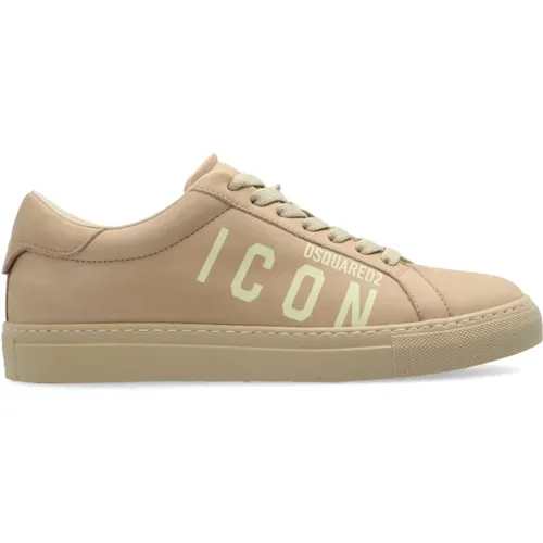 Sneakers Icon , Damen, Größe: 36 EU - Dsquared2 - Modalova