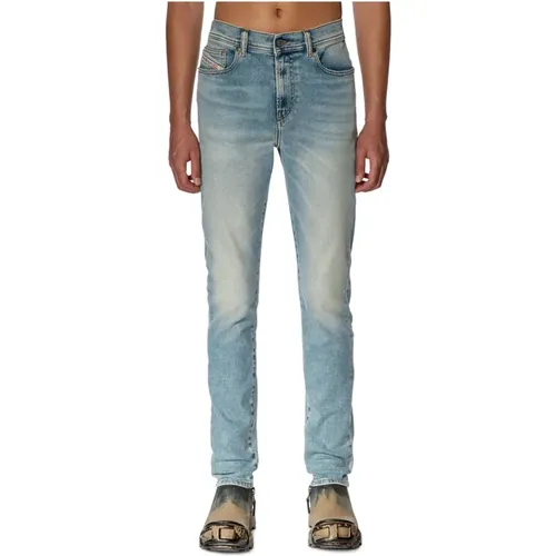 Slim-fit Jeans , Herren, Größe: W38 L32 - Diesel - Modalova