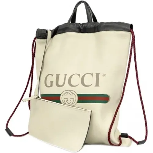 Pre-owned Leather gucci-bags , male, Sizes: ONE SIZE - Gucci Vintage - Modalova