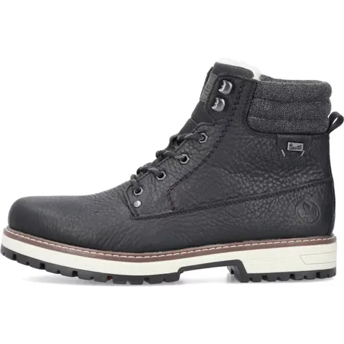 Winter Boots , male, Sizes: 10 UK, 12 UK, 8 UK, 11 UK, 9 UK, 7 UK - Rieker - Modalova