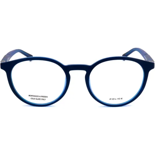 Stylish Eyeglasses Vpl878 , unisex, Sizes: 52 MM - Police - Modalova