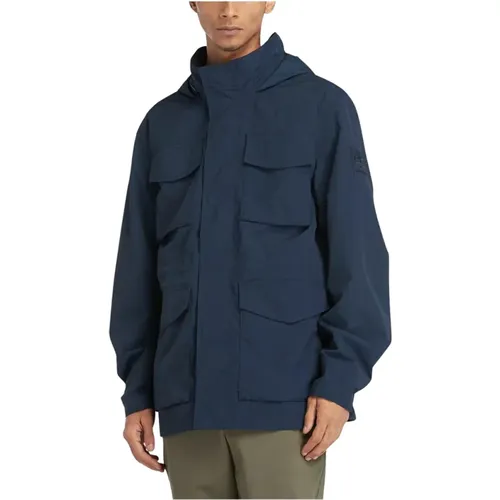Blauer Mantel für Männer , Herren, Größe: 2XL - Timberland - Modalova