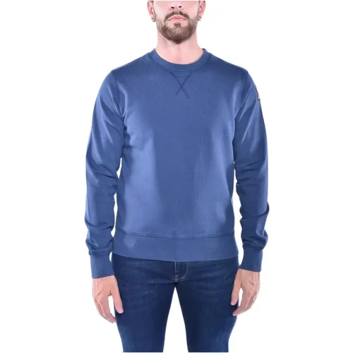 Iconic Patch Crewneck Sweater , male, Sizes: 3XL - Parajumpers - Modalova