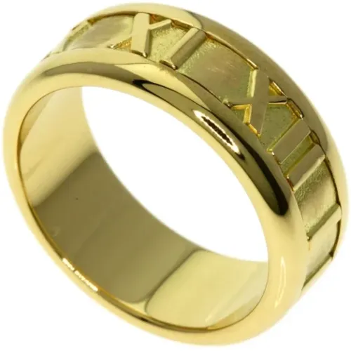 Pre-owned Gold rings , female, Sizes: ONE SIZE - Tiffany & Co. Pre-owned - Modalova