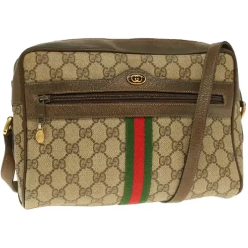 Pre-owned Canvas gucci-bags , female, Sizes: ONE SIZE - Gucci Vintage - Modalova