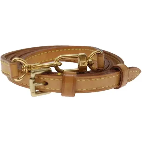 Pre-owned Leather belts , female, Sizes: ONE SIZE - Louis Vuitton Vintage - Modalova