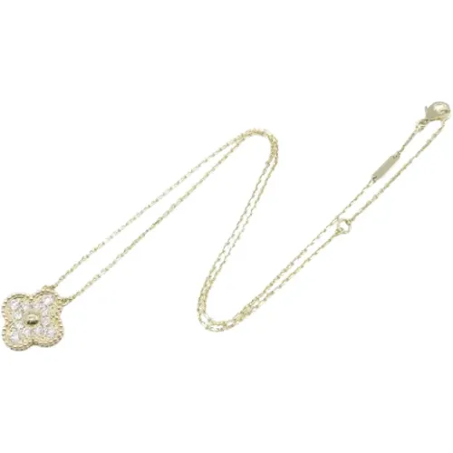 Pre-owned Metal necklaces , female, Sizes: ONE SIZE - Van Cleef & Arpels Pre-owned - Modalova