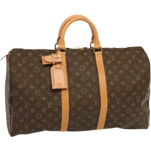 Pre-owned Canvas travel-bags , female, Sizes: ONE SIZE - Louis Vuitton Vintage - Modalova