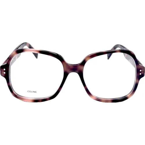 Minimalist Oversized Square Frame Glasses , female, Sizes: 53 MM - Celine - Modalova