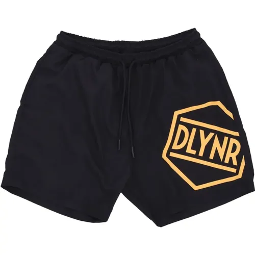 Logo Swim Shorts /Orange , male, Sizes: M, XL, L, S - Dolly Noire - Modalova