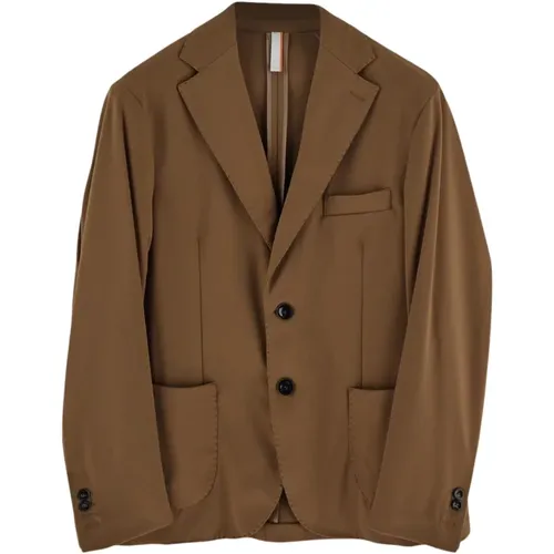 Casual Jersey Blazer für Herren , Herren, Größe: S - PMDS - Modalova