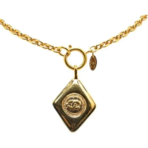 Pre-owned Metal chanel-jewelry , female, Sizes: ONE SIZE - Chanel Vintage - Modalova