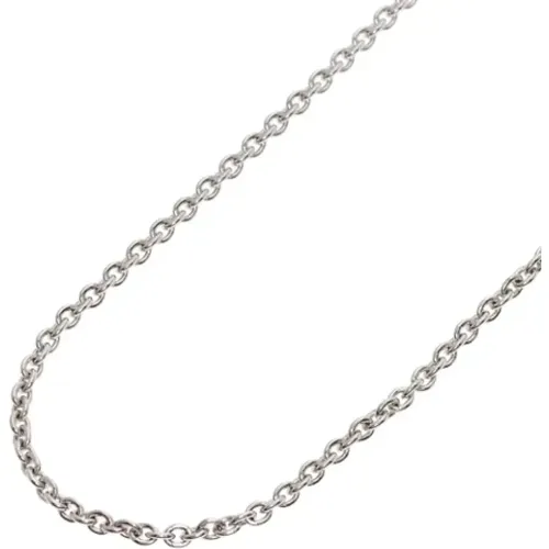 Pre-owned White Gold necklaces , female, Sizes: ONE SIZE - Bvlgari Vintage - Modalova