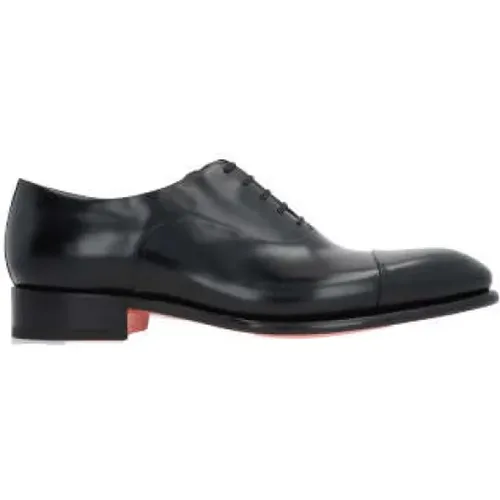 Oxford Leather Shoes , male, Sizes: 7 UK, 11 UK, 6 UK, 10 UK - Santoni - Modalova