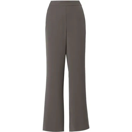 High-Waisted Wide Leg Trousers , female, Sizes: L, M, S - P.a.r.o.s.h. - Modalova