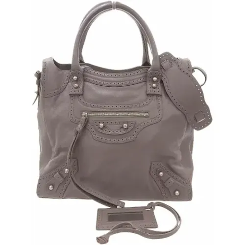 Pre-owned Leather Balenciaga Shoulder Bag , female, Sizes: ONE SIZE - Balenciaga Vintage - Modalova