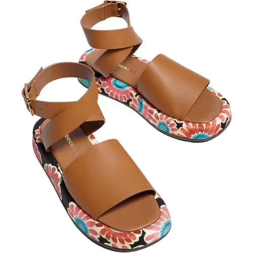 Chunky Sandalen , Damen, Größe: 38 EU - La DoubleJ - Modalova