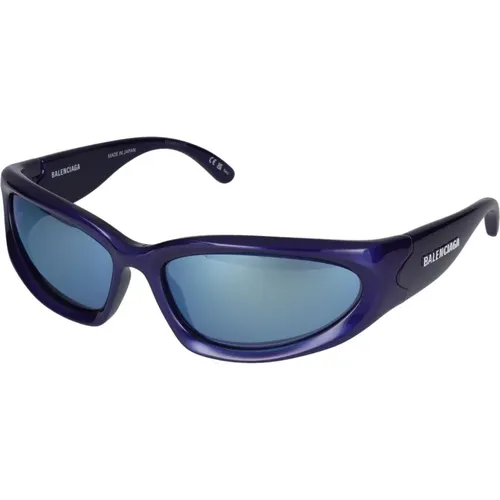 Stylische Sonnenbrille Bb0157S , Herren, Größe: 65 MM - Balenciaga - Modalova