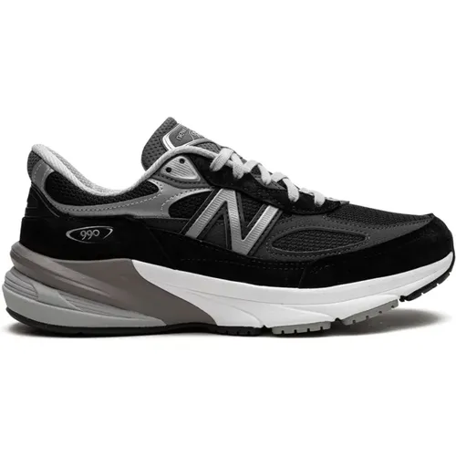 Schwarze Sneakers für Männer Stilvoll , Herren, Größe: 41 1/2 EU - New Balance - Modalova