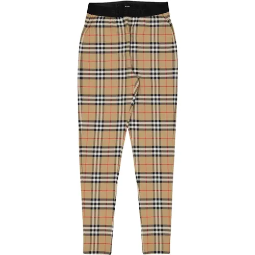 Vintage Check Skinny Legging , Damen, Größe: S - Burberry - Modalova