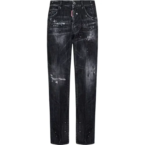 Slim Fit Ripped Jeans , male, Sizes: XL, M, S, 2XL, L - Dsquared2 - Modalova