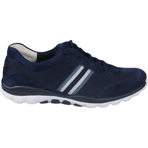 Blaue Walking Sneaker für Frauen , Damen, Größe: 40 EU - Gabor - Modalova