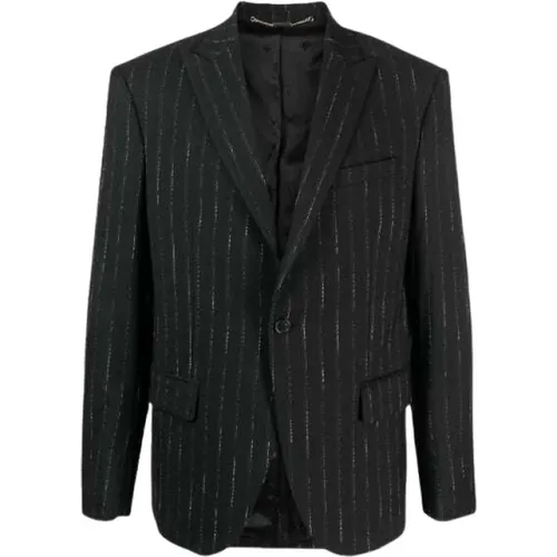 Gestreifter Einreiher-Blazer , Herren, Größe: XL - John Richmond - Modalova