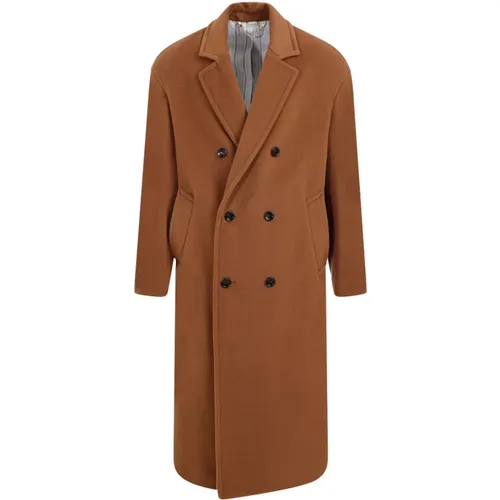 Wool Coat Aw23 , male, Sizes: L, M - Gucci - Modalova