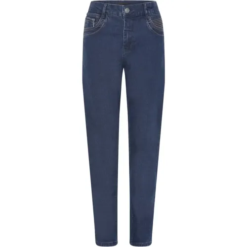Suzanne Jeans with Zipper Detail , female, Sizes: 4XL, L, S, XS, XL, M, 2XL, 3XL - C.Ro - Modalova
