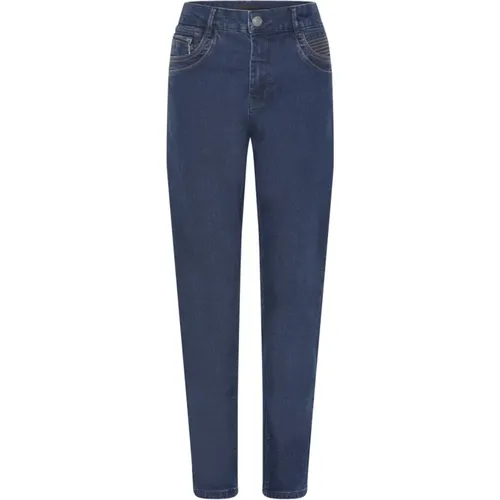 Suzanne Jeans with Zipper Detail , female, Sizes: 4XL, L, XS, XL, M, 2XL, 3XL - C.Ro - Modalova