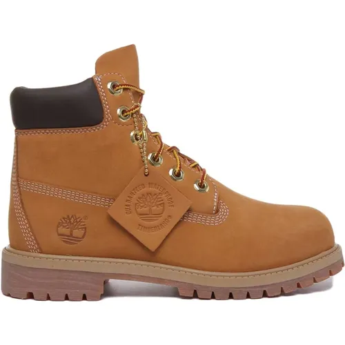 Outdoor Waterproof Ankle Boots for Kids , female, Sizes: 5 UK, 6 1/2 UK, 7 UK, 6 UK, 4 UK, 2 1/2 UK, 4 1/2 UK - Timberland - Modalova