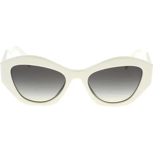 Irregular Shape Sunglasses with Elegant Design , unisex, Sizes: 53 MM - Prada - Modalova
