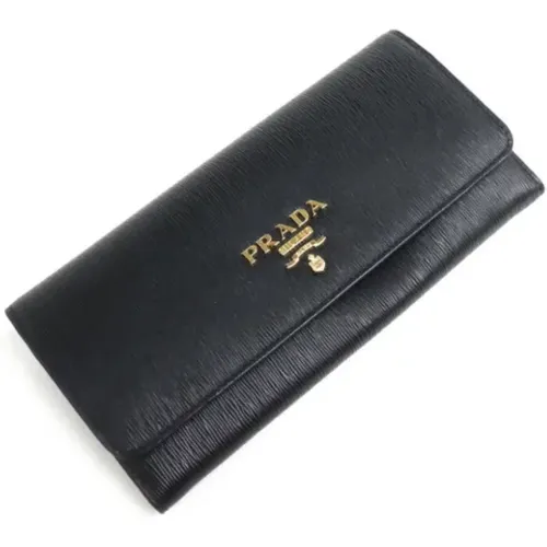 Pre-owned Leather wallets , female, Sizes: ONE SIZE - Prada Vintage - Modalova