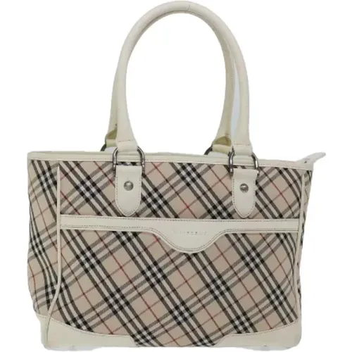 Pre-owned Canvas handbags , female, Sizes: ONE SIZE - Burberry Vintage - Modalova