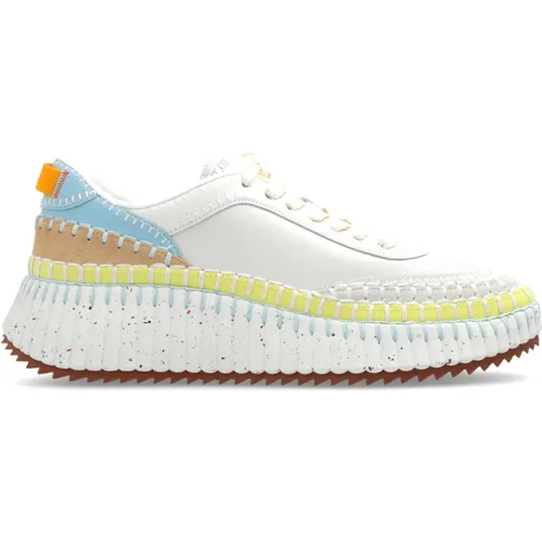 Nama sneakers , female, Sizes: 3 UK - Chloé - Modalova