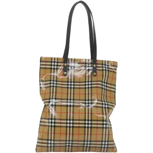 Pre-owned Canvas totes , female, Sizes: ONE SIZE - Burberry Vintage - Modalova