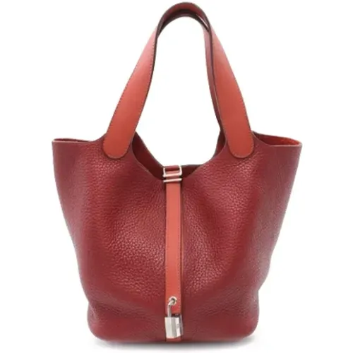 Pre-owned Leather handbags , female, Sizes: ONE SIZE - Hermès Vintage - Modalova