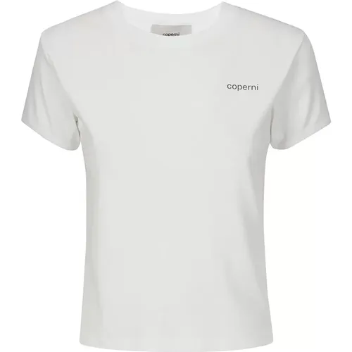 Logo Slim Fit T-Shirt , female, Sizes: S, M, XS - Coperni - Modalova