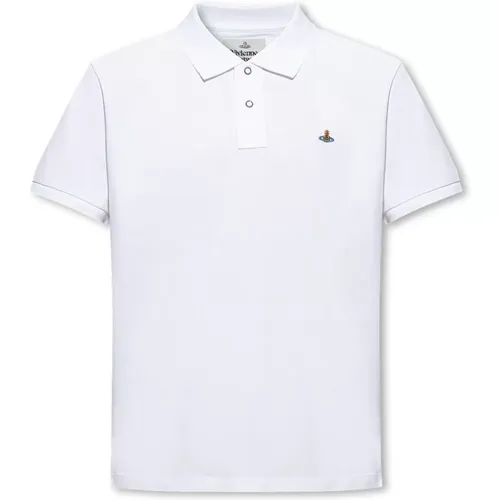 Poloshirt mit Logo , Herren, Größe: 2XL - Vivienne Westwood - Modalova