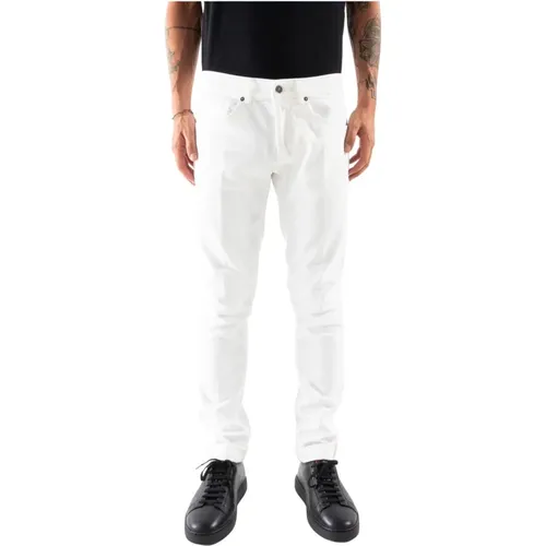 Slim Fit Denim Jeans , male, Sizes: W32 - Dondup - Modalova